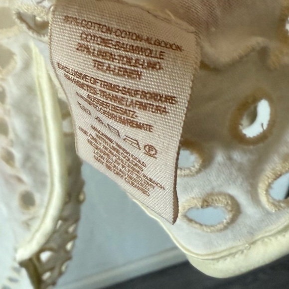 Free People|Boho blouse “Dot to dot eyelet top with split bell sleeves•Oversized - Picture 11 of 14